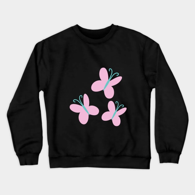 My little Pony - Fluttershy Cutie Mark Crewneck Sweatshirt by ariados4711